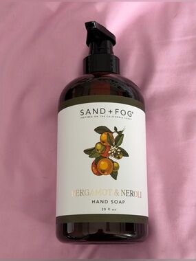 ✨New✨ Sand + Fog- Bergamot & Neroli Hand Soap (591 mL plastic bottle)